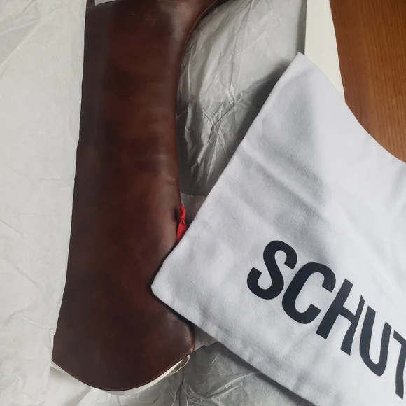 NEW Schutz Maryana Lo Leather Boot - Picture 4 of 4